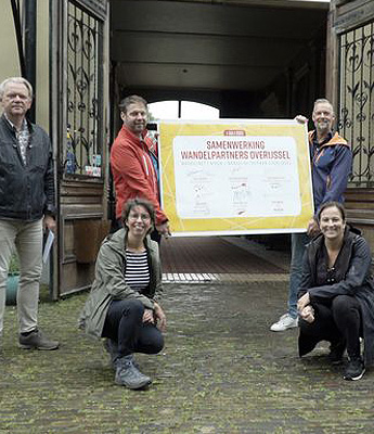 Eenduidige markering wandelaars