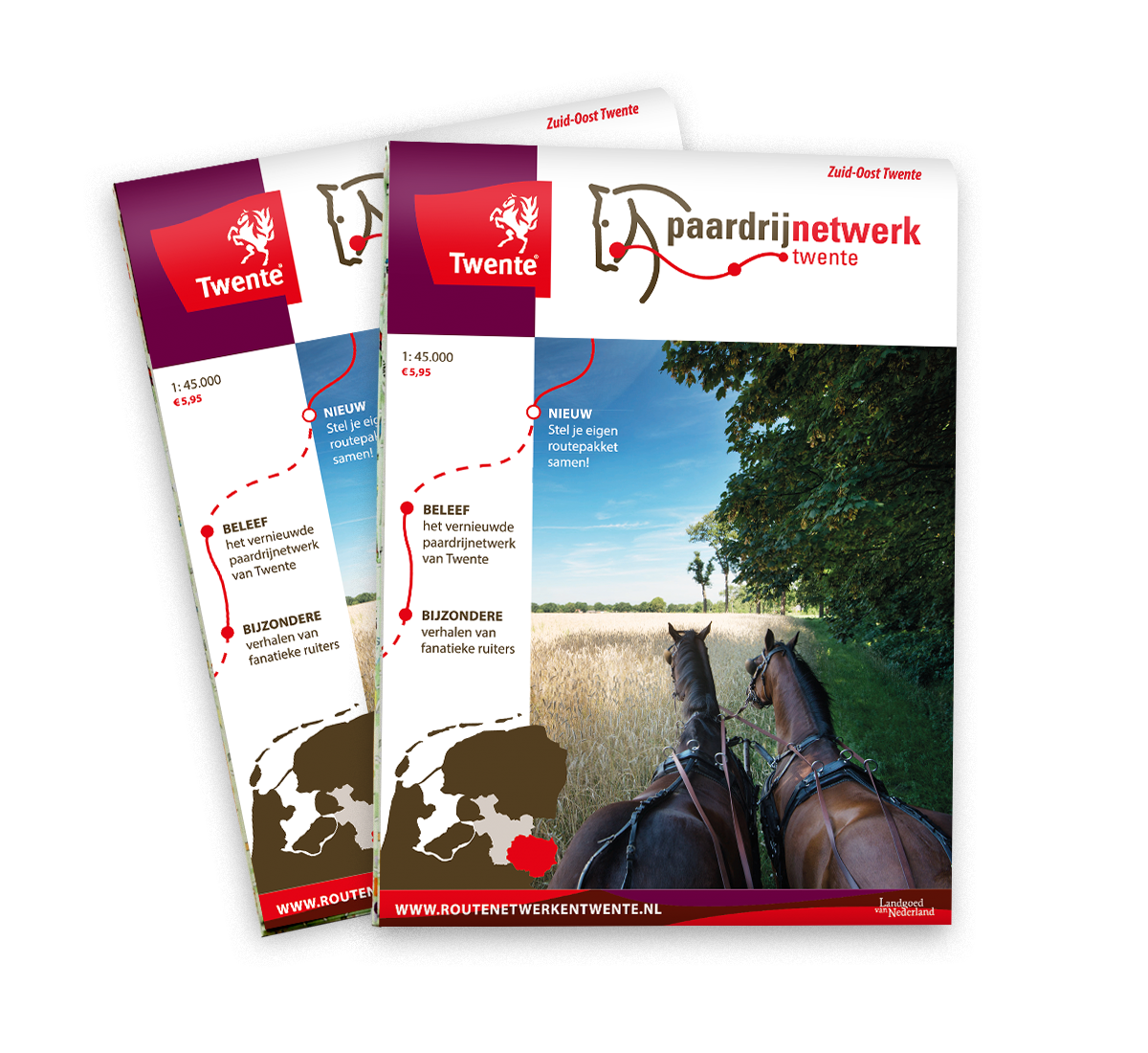 Paardrijkaart Zuid-Oost Twente