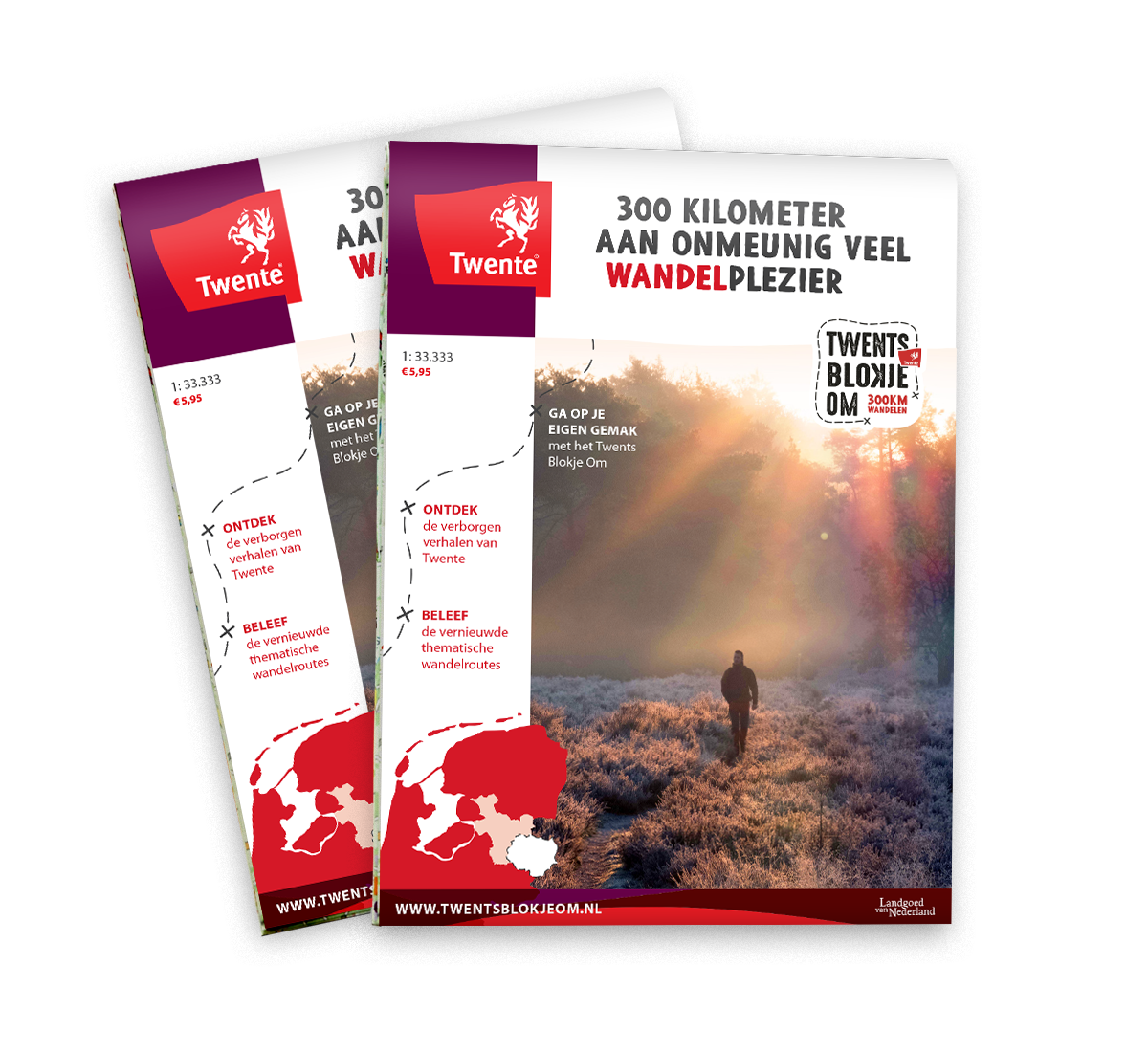 Wandelkaart Twents Blokje Om