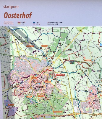 Wandelaars opgelet! Blauwe wandelroute startpunt Oosterhof Rijssen  gewijzigd🚶🏻‍♂️